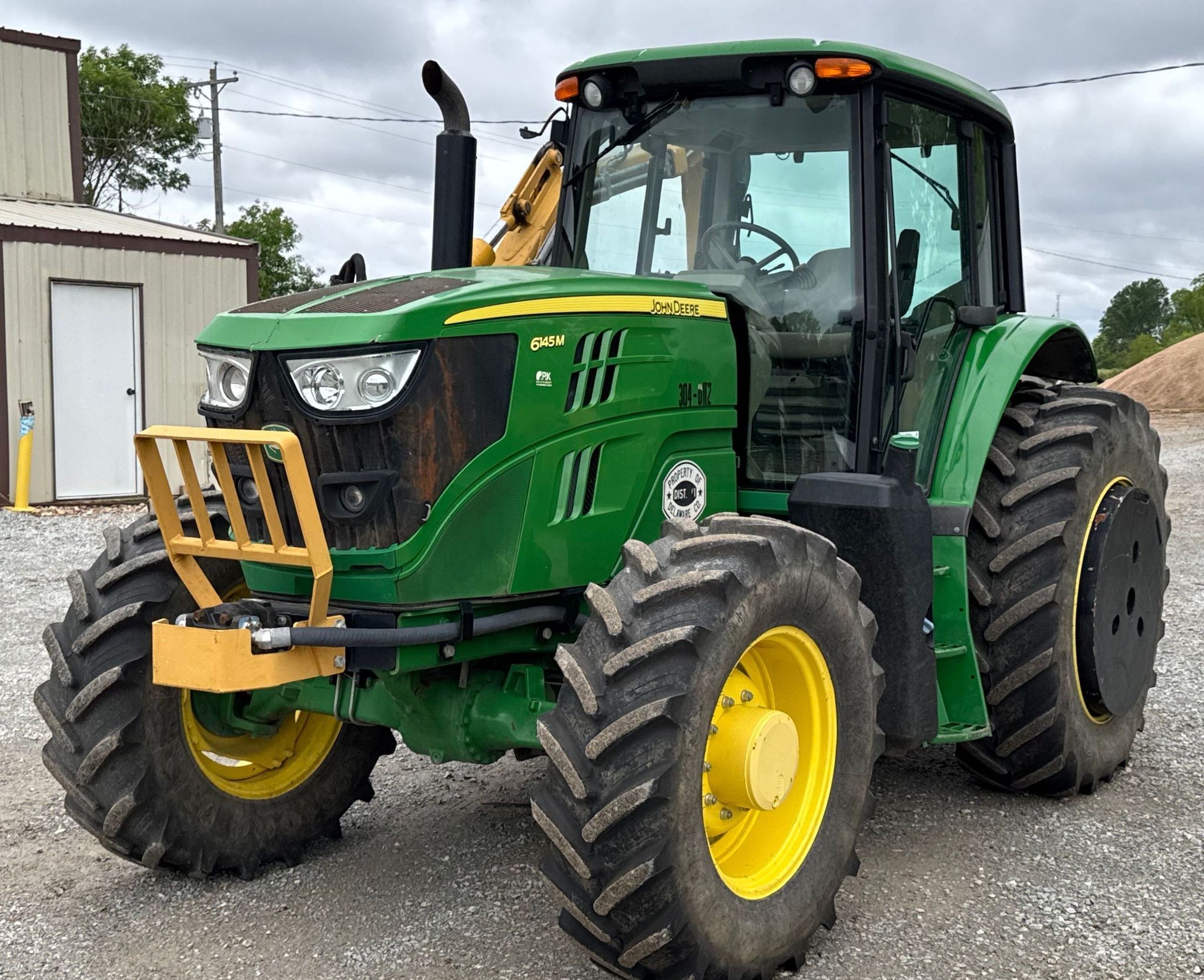 John Deere 6145M MFWD tractor