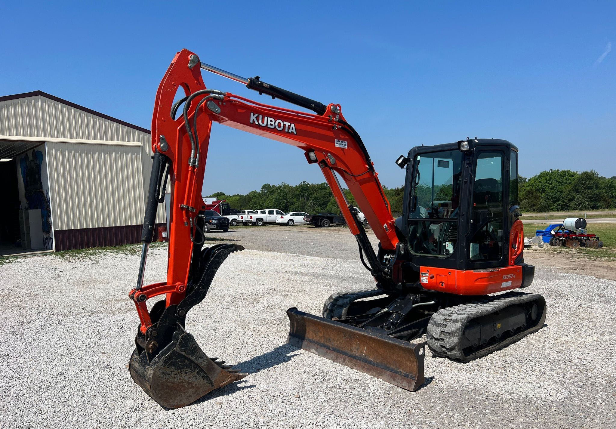 2019 Kubota KX057-4 Mini Excavator