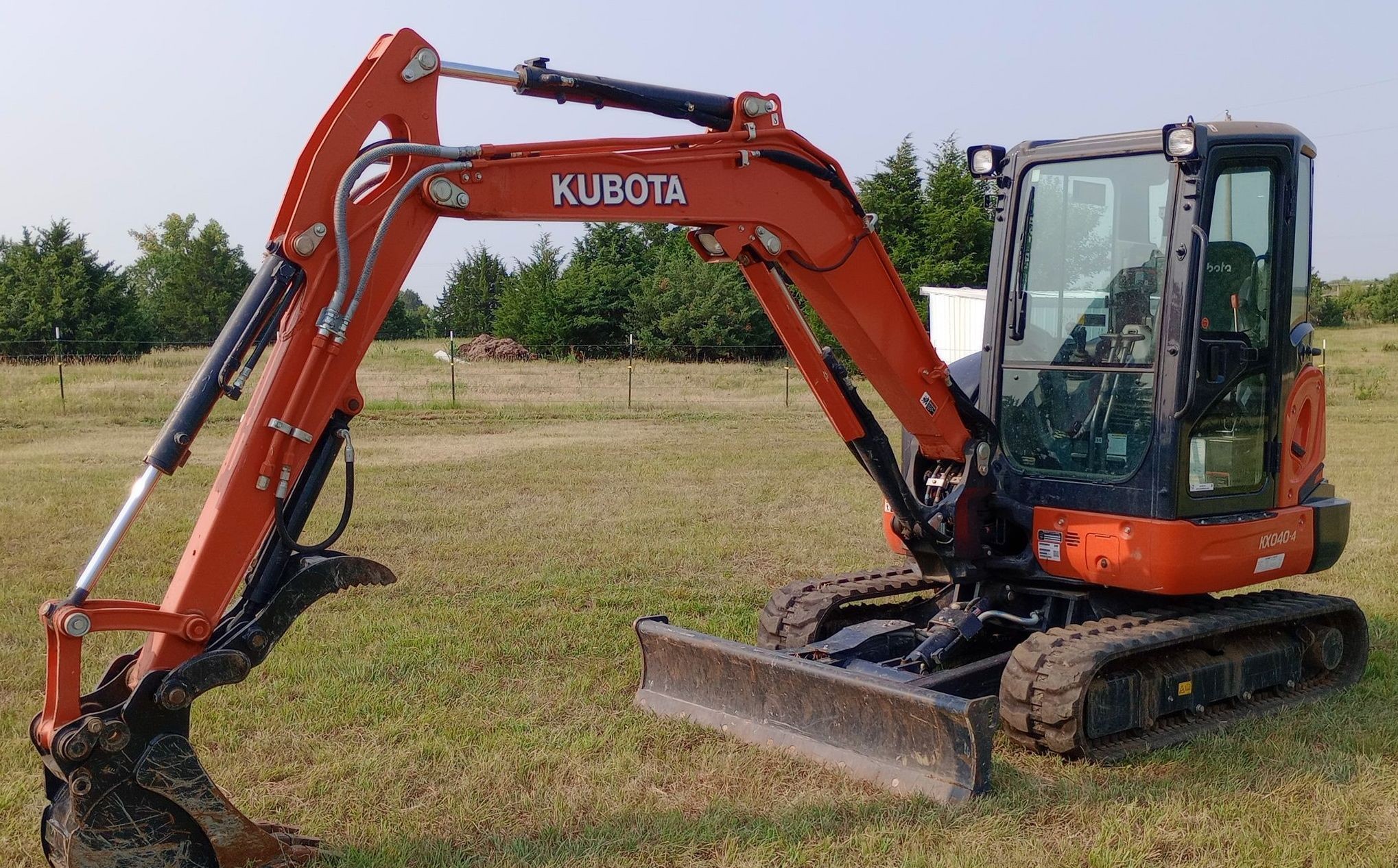 2019 Kubota KX040-4 Mini Excavator