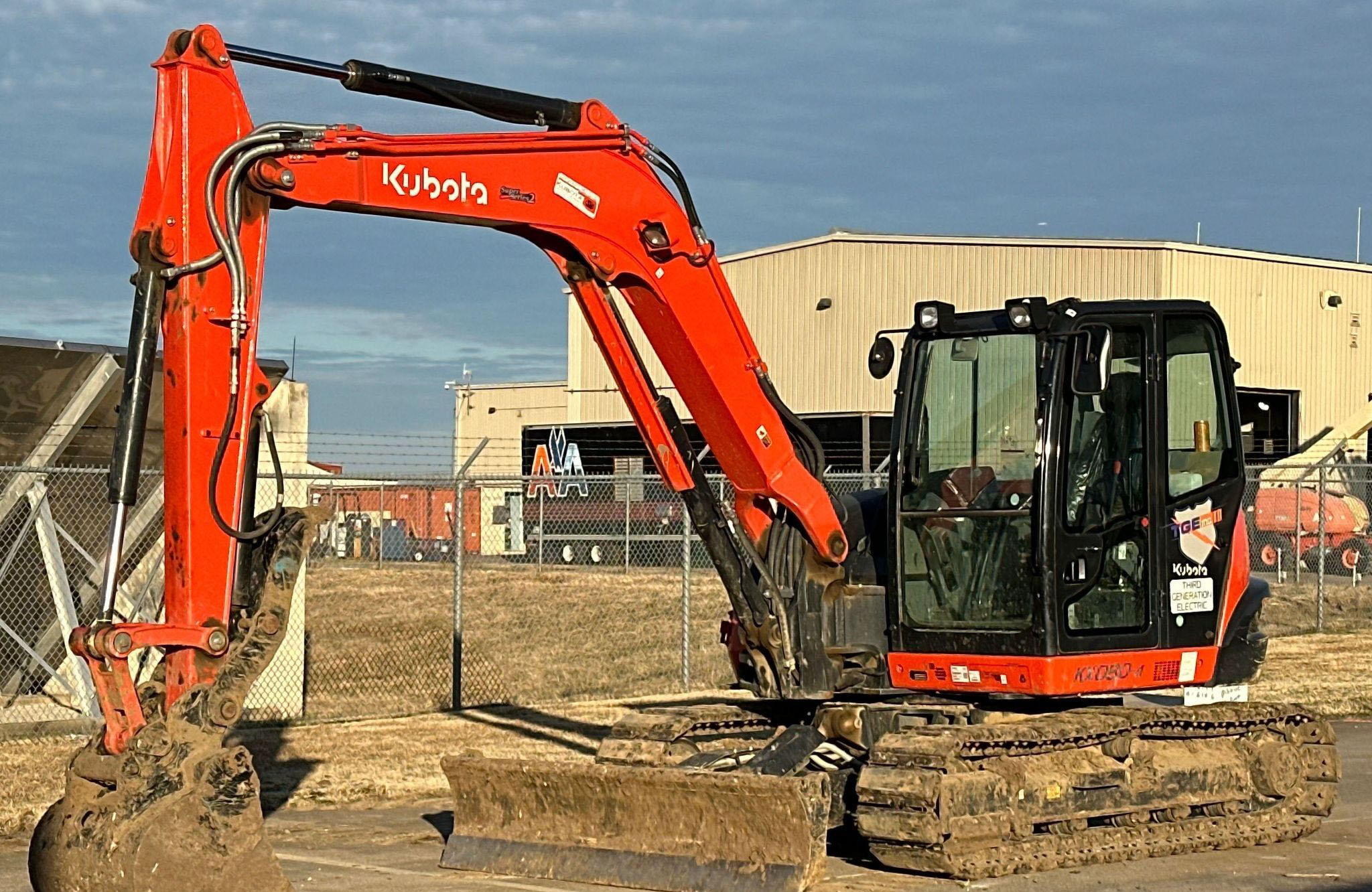 2021 Kubota KX080-4S2 Mini Excavator