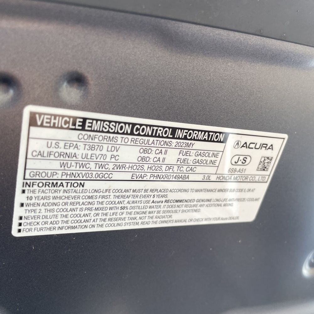 2023 Acura TLX SH-AWD Type S w/Perf. Wheel+Tire