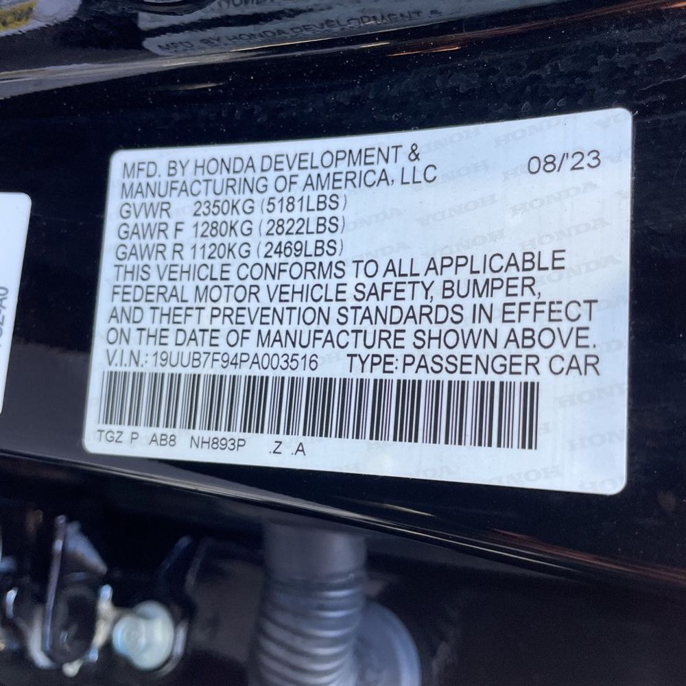 2023 Acura TLX SH-AWD Type S w/Perf. Wheel+Tire