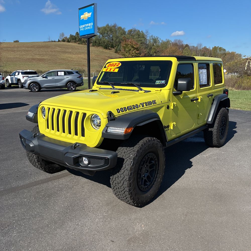 2022 Jeep Wrangler Unlimited High Tide