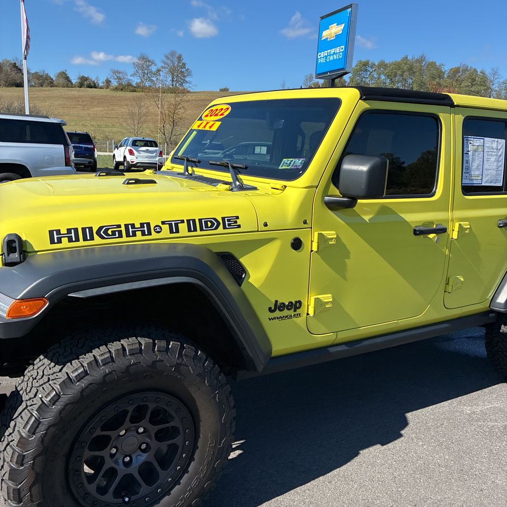 2022 Jeep Wrangler Unlimited High Tide