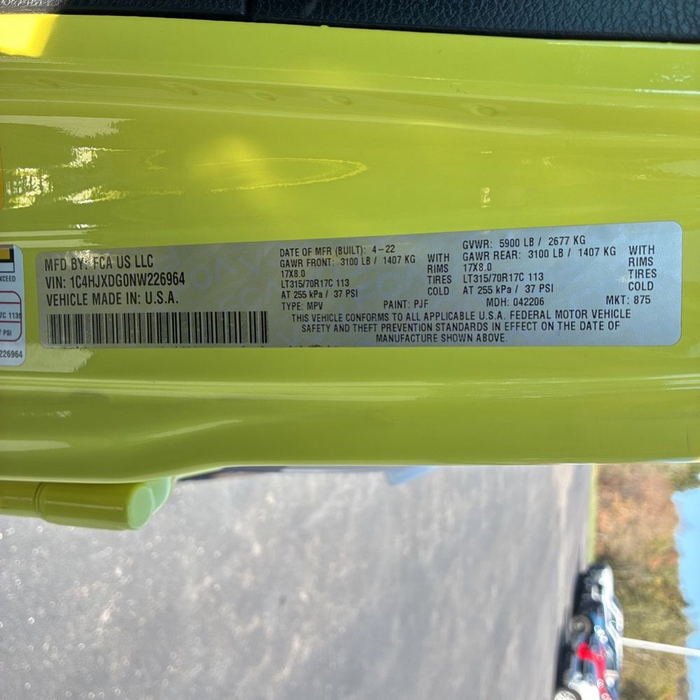 2022 Jeep Wrangler Unlimited High Tide