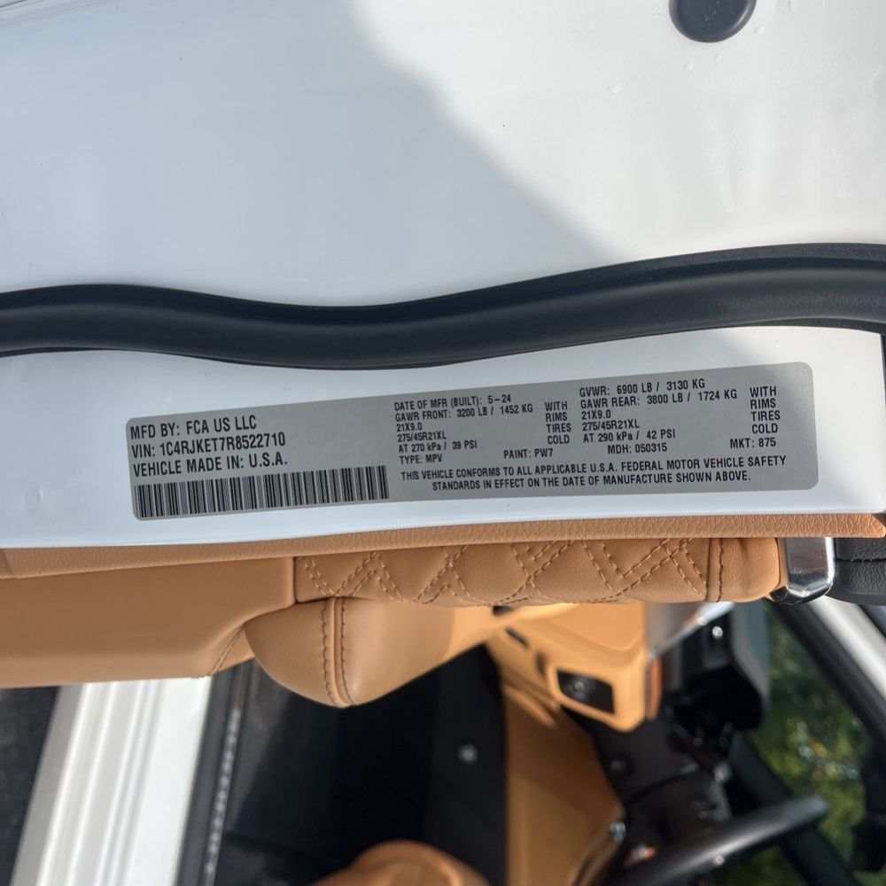 2024 Jeep Grand Cherokee L Summit Reserve