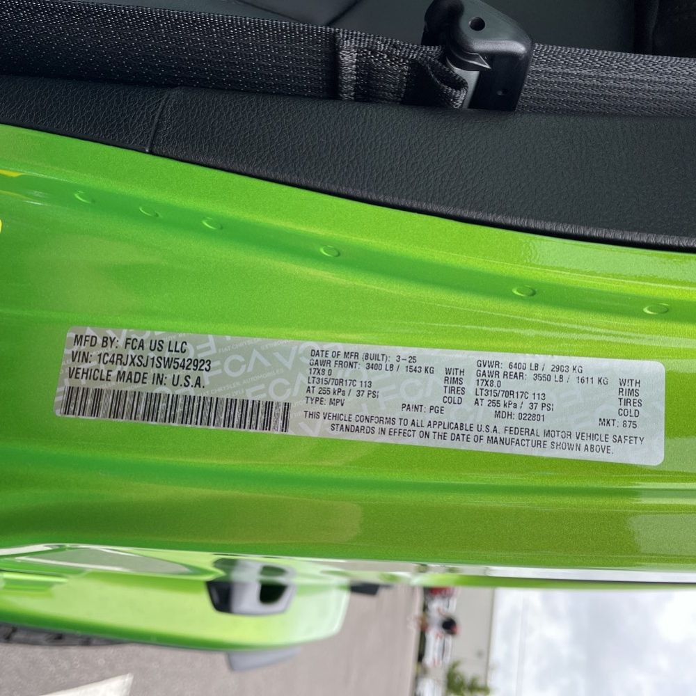 2025 Jeep Wrangler Rubicon 392 Final Edition