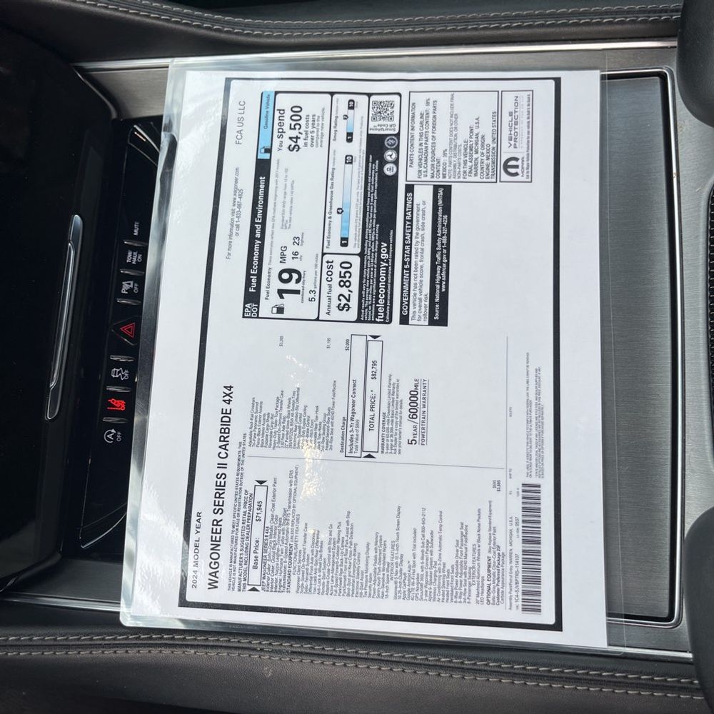 2024 Jeep Wagoneer Carbide