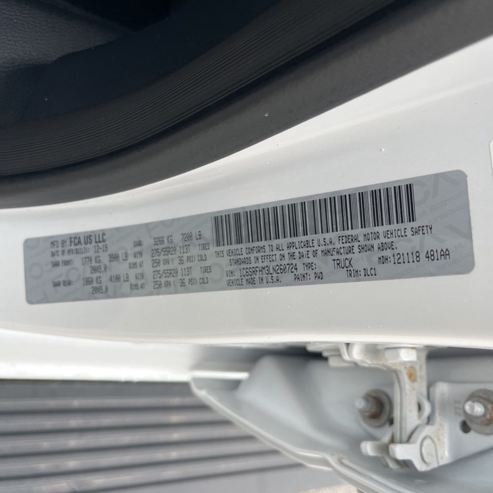 2020 Ram 1500 Limited