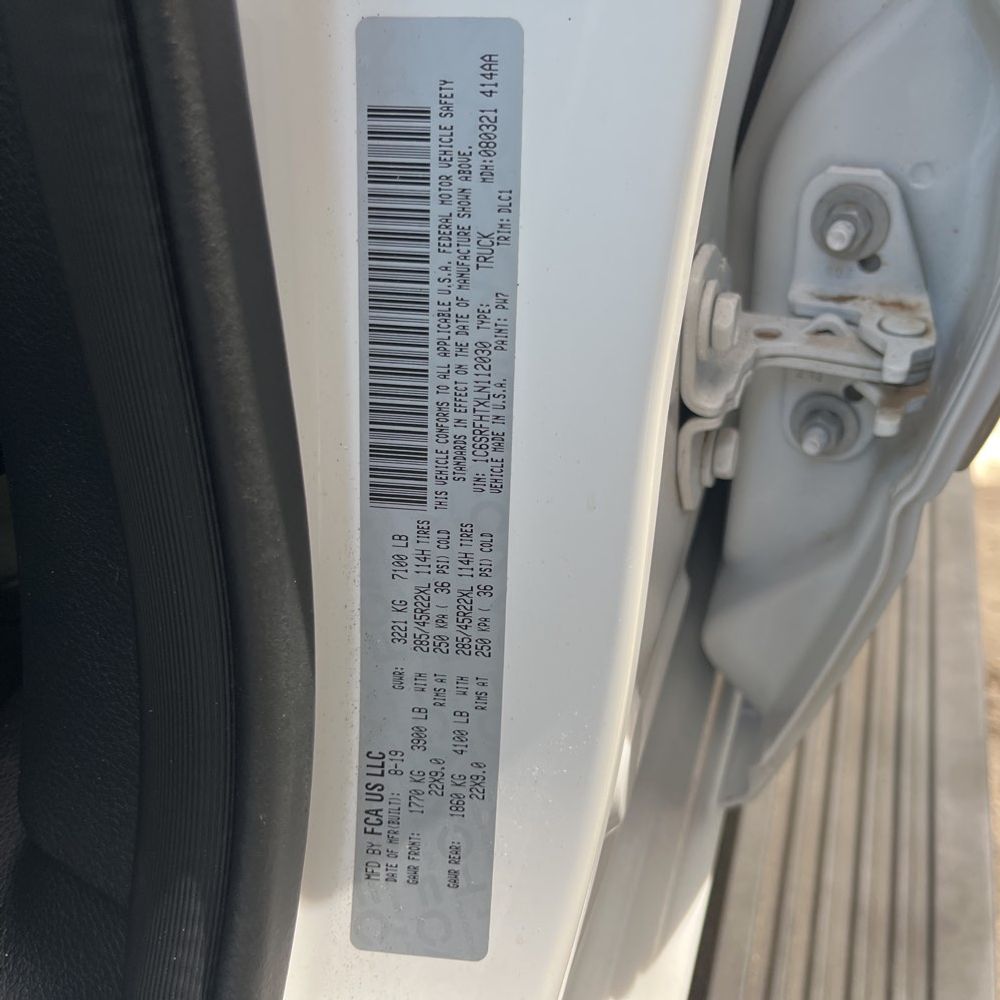 2020 Ram 1500 Limited