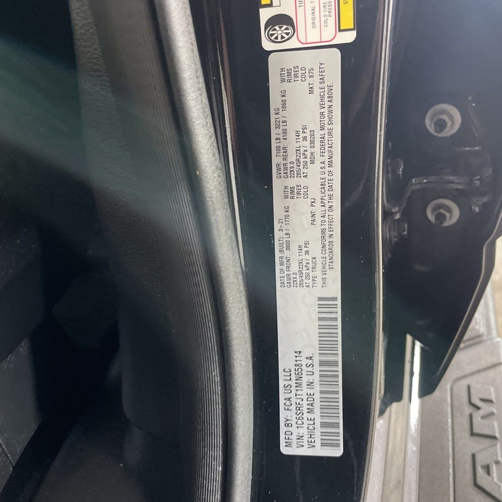 2021 Ram 1500 Laramie
