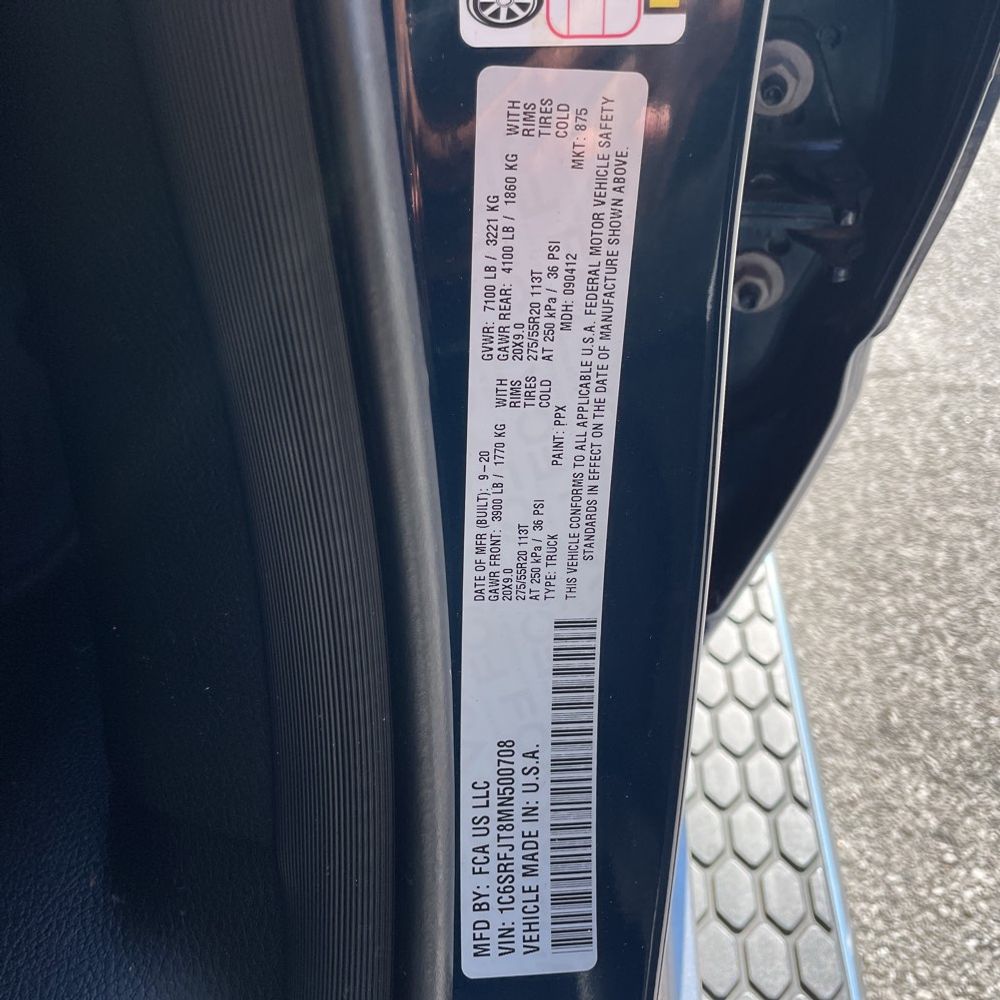 2021 Ram 1500 Laramie
