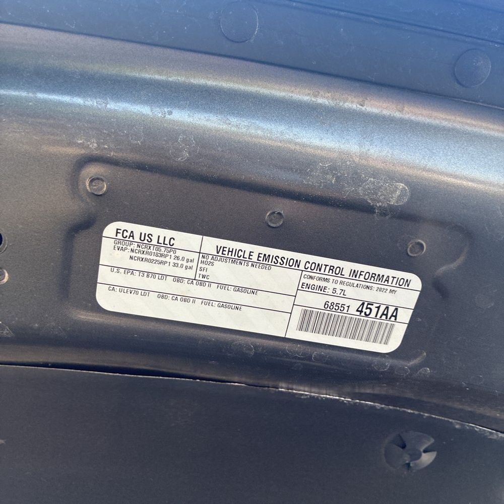 2022 Ram 1500 Laramie