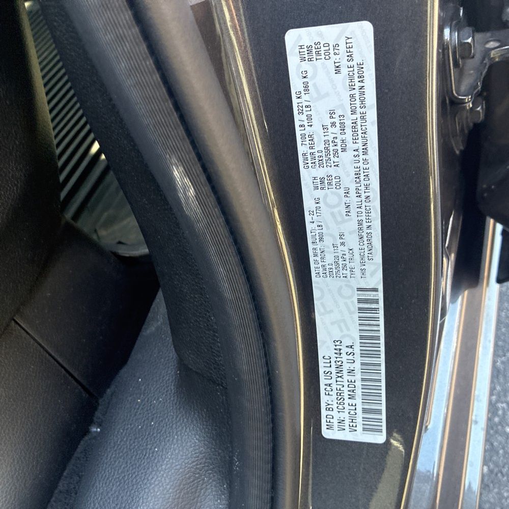2022 Ram 1500 Laramie