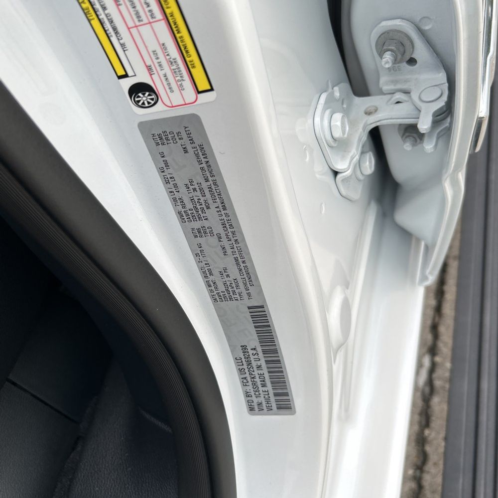 2025 Ram 1500 Tungsten