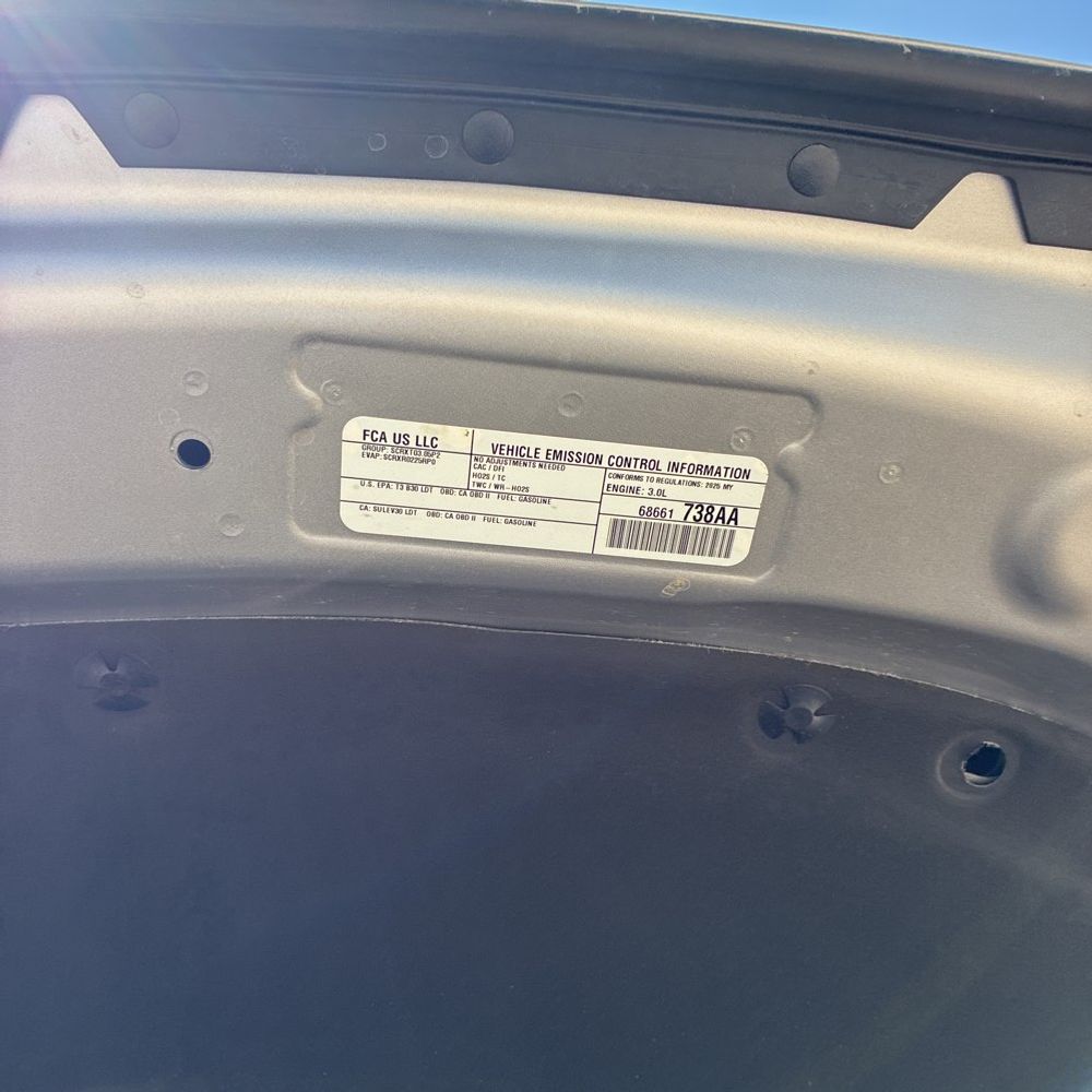 2025 Ram 1500 Tungsten