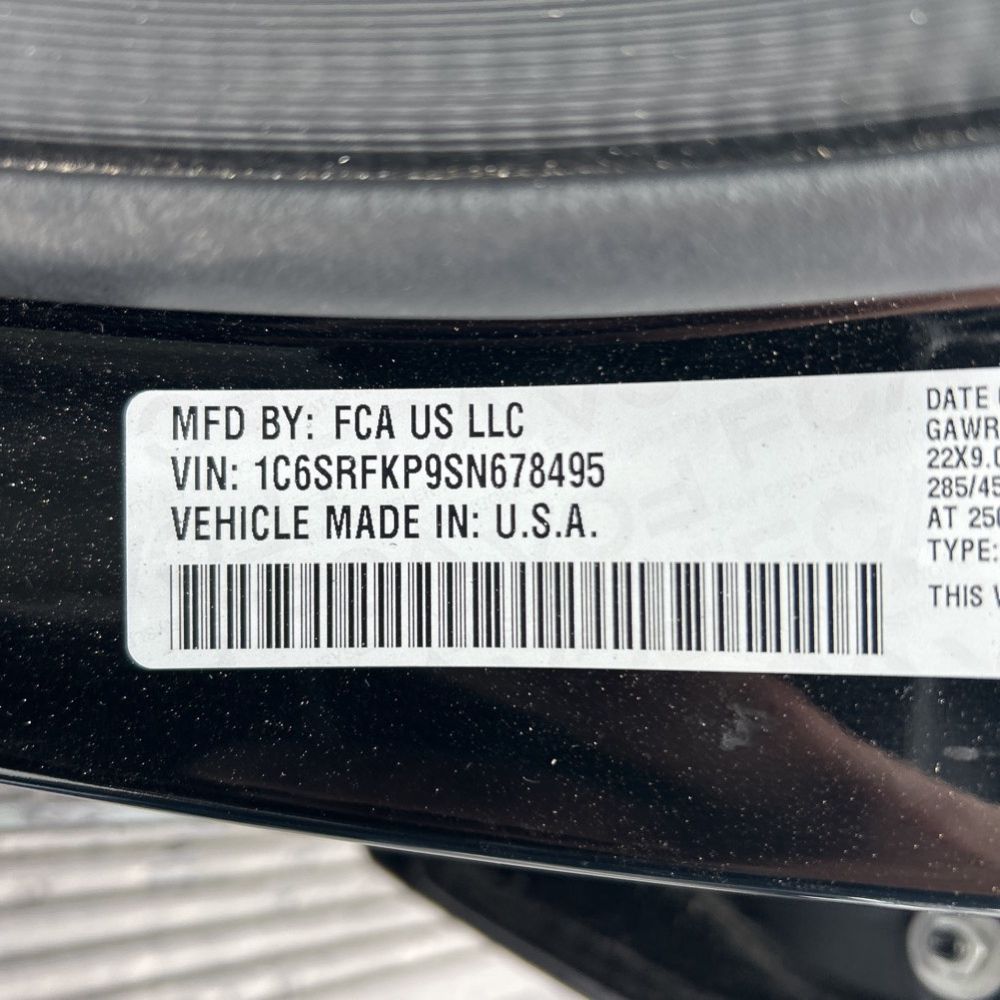 2025 Ram 1500 Tungsten