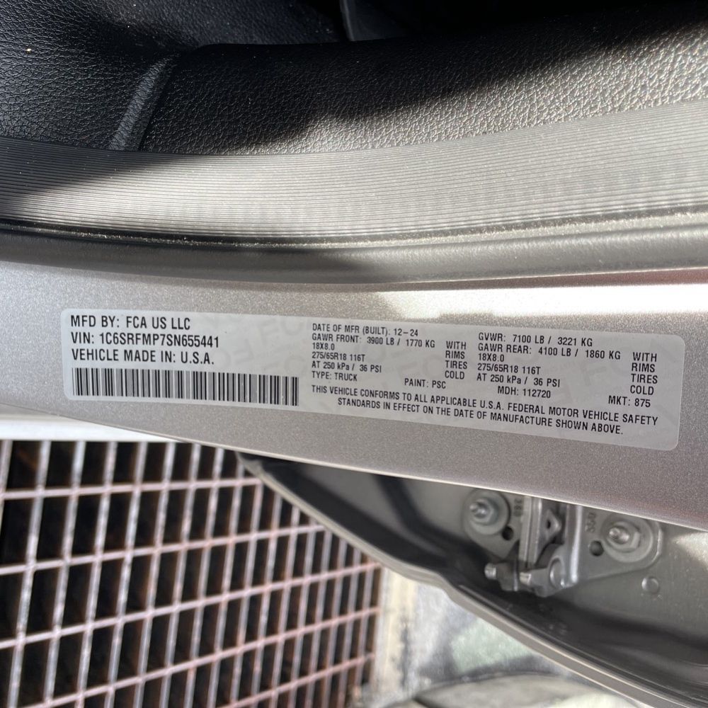 2025 Ram 1500 Big Horn