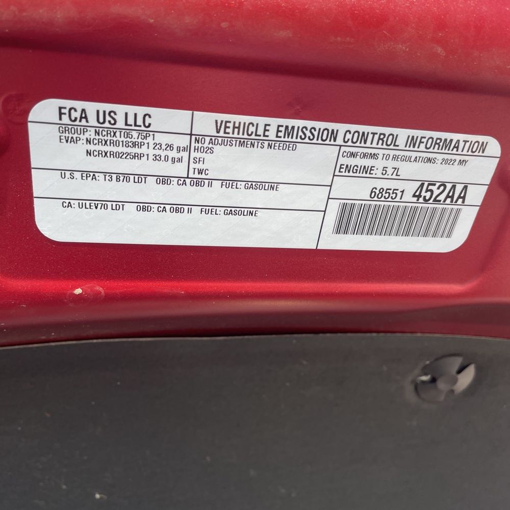 2022 Ram 1500 Laramie