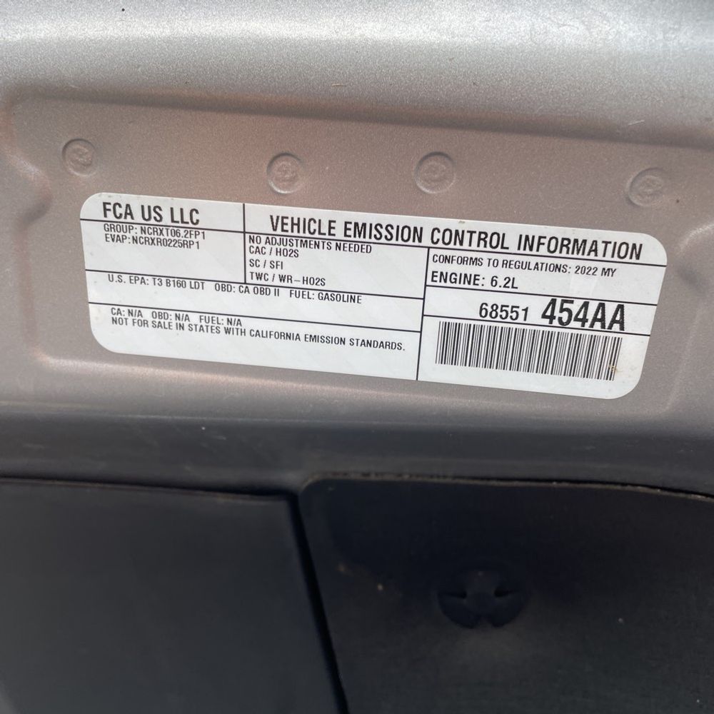 2022 Ram 1500 TRX