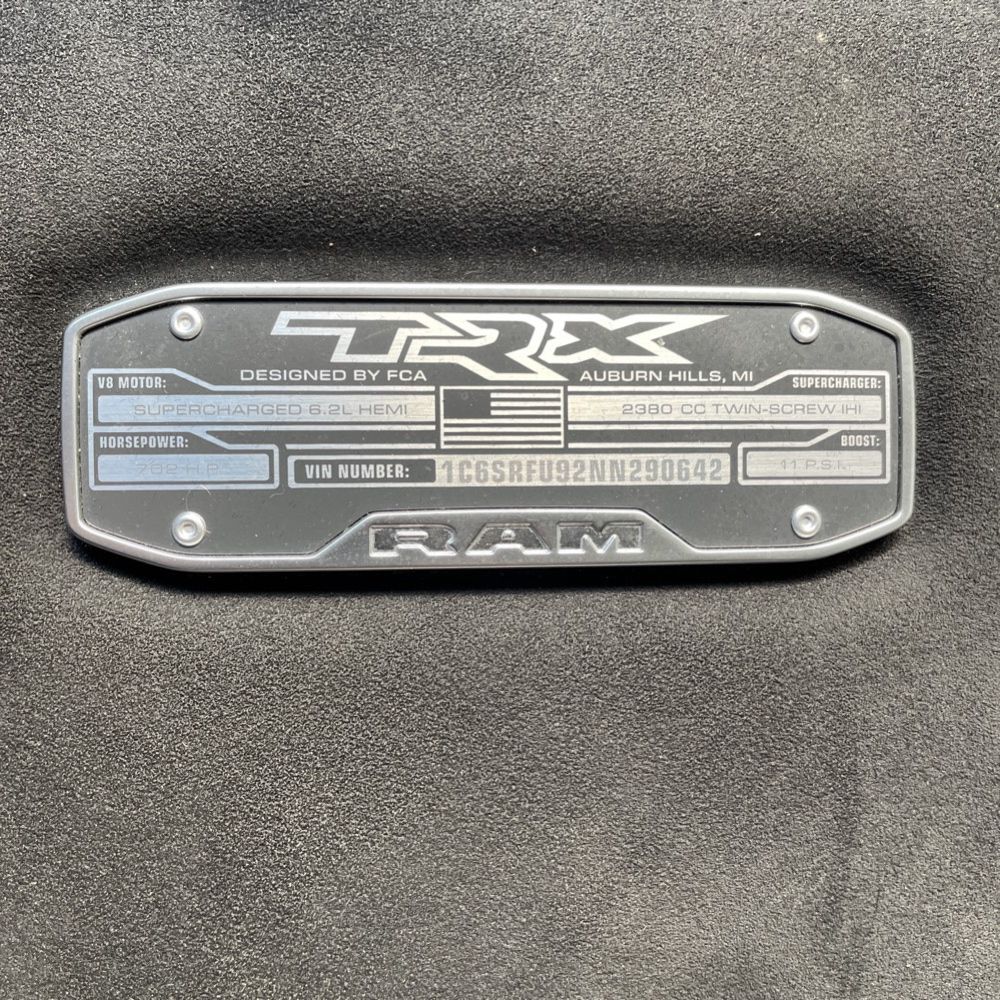 2022 Ram 1500 TRX