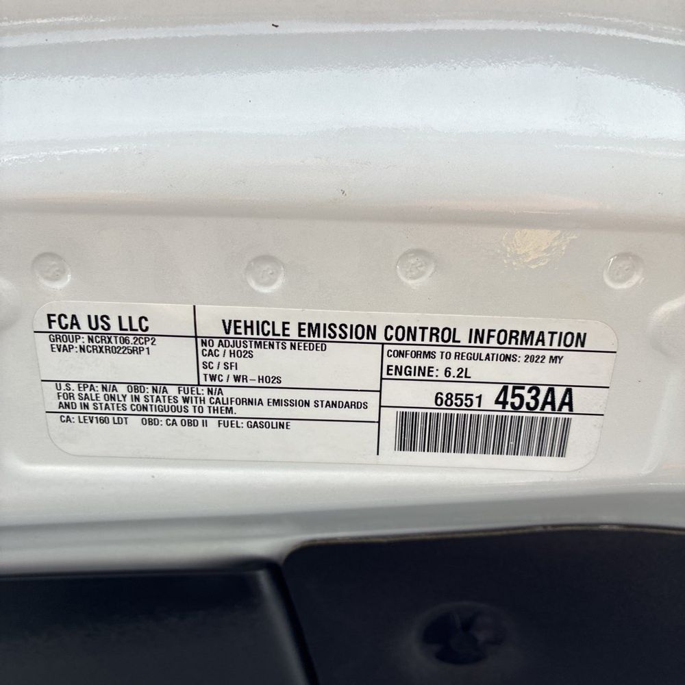 2022 Ram 1500 TRX