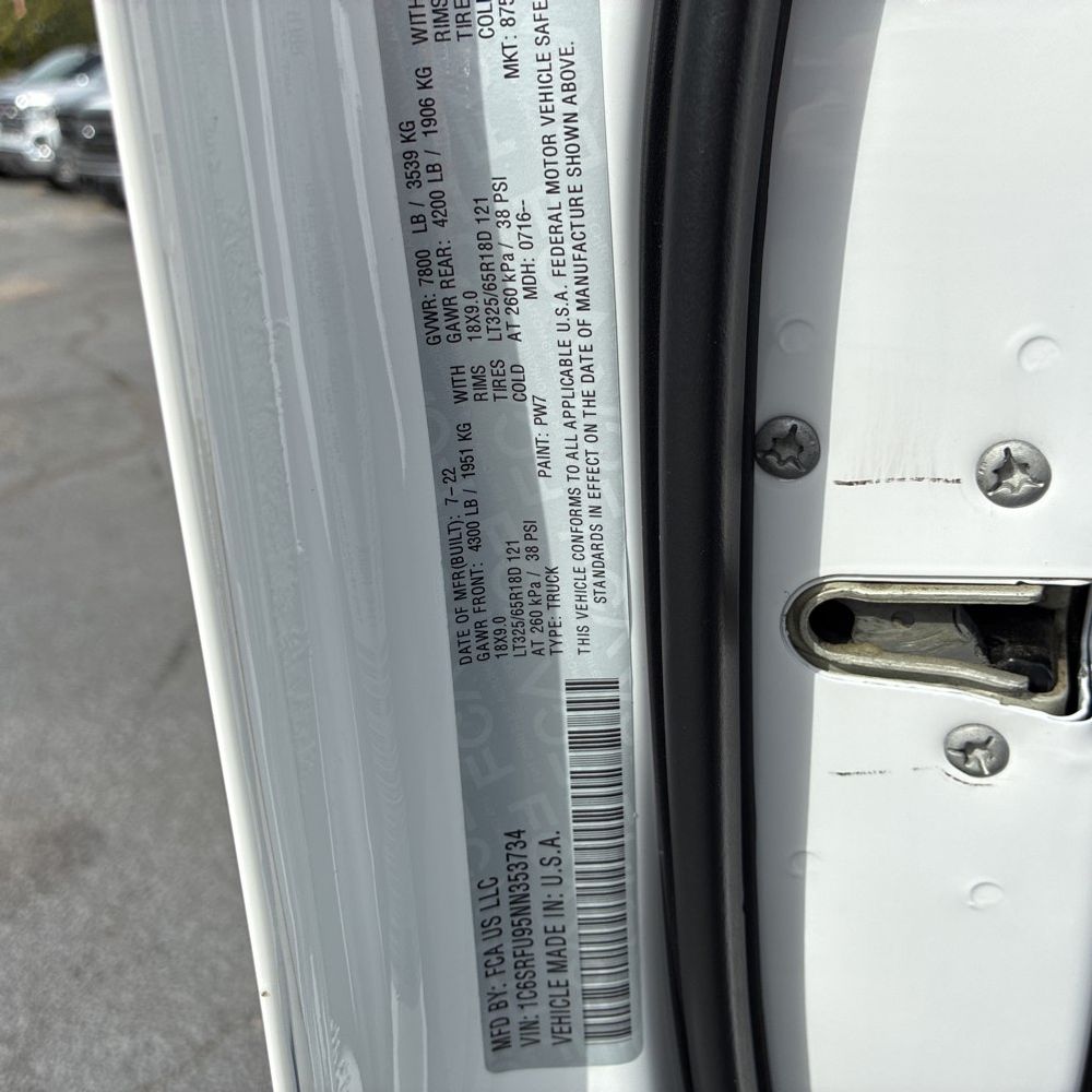 2022 Ram 1500 TRX