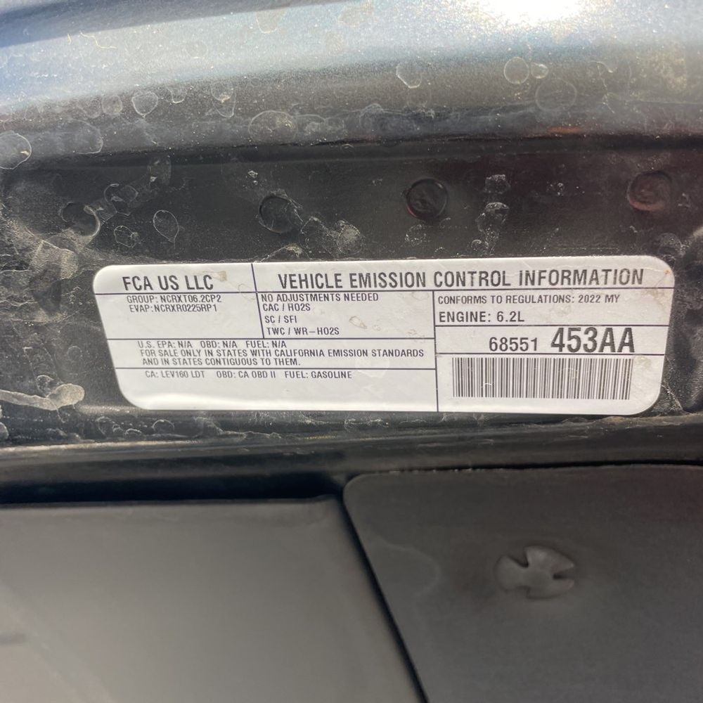 2022 Ram 1500 TRX