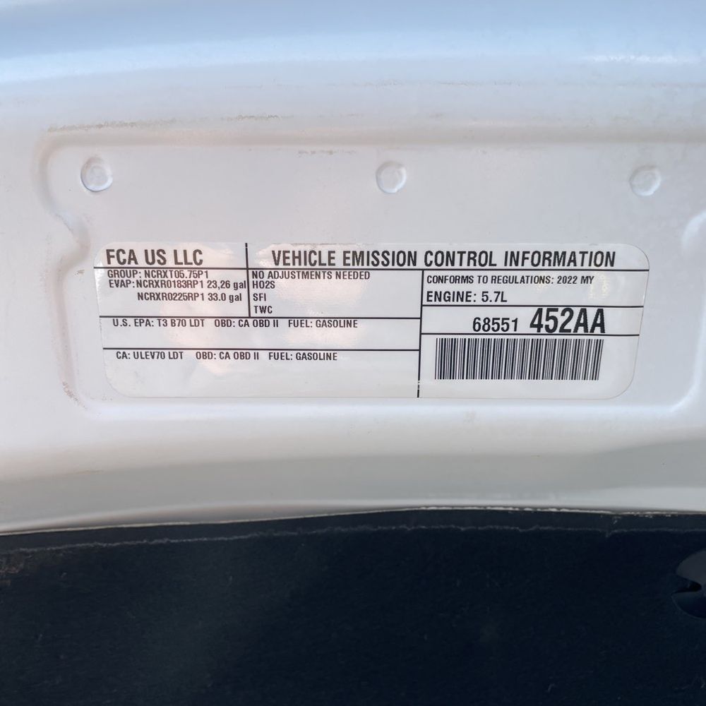 2022 Ram 1500 Sport