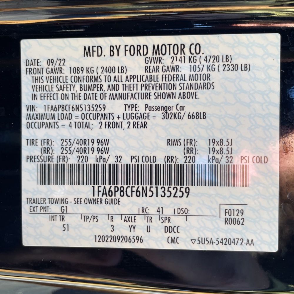 2022 Ford Mustang GT Premium
