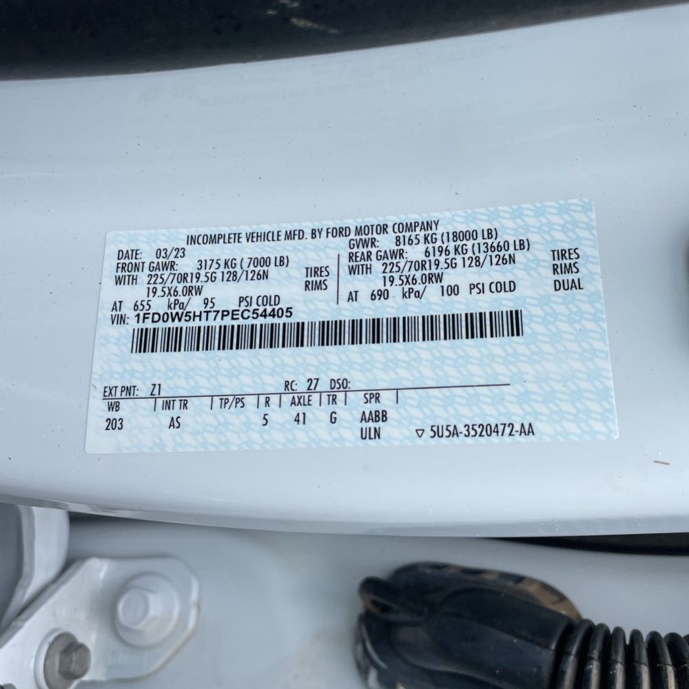2023 Ford Commercial CA60-84 CREW CAB  4X4 6.7L