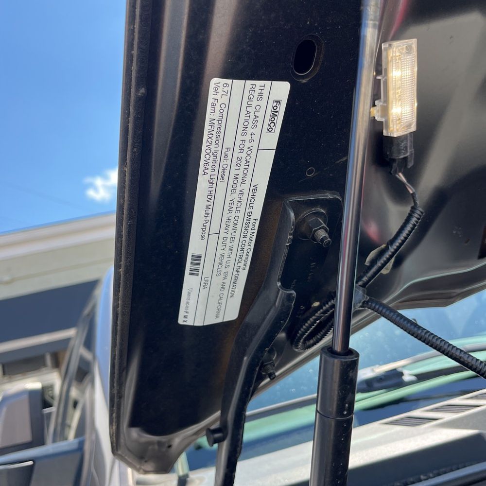 2021 Ford Commercial CA60-84 CREW CAB  4X4 6.7L