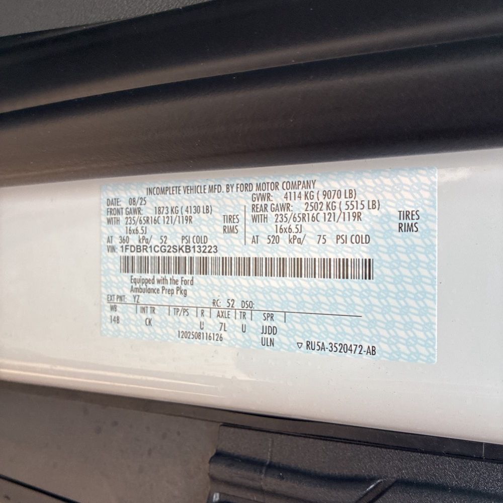 2025 Ford Transit 250