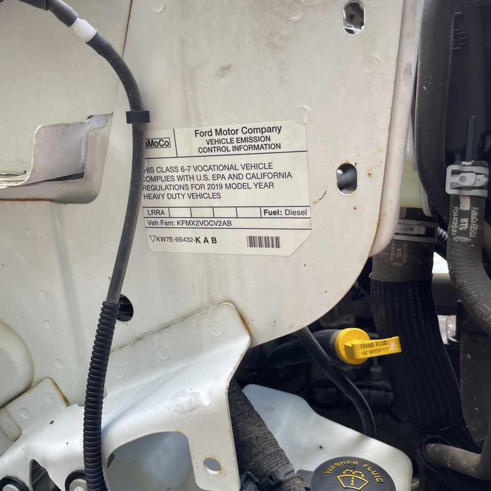 2019 Ford Commercial CA72-156 CREW CAB  TRUCK 4X2 6.7L