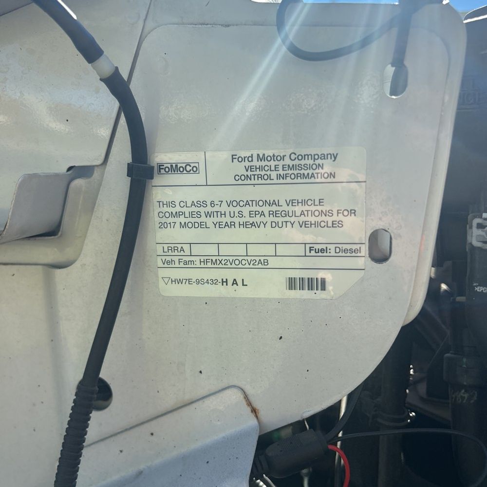 2016 Ford F650 Tow