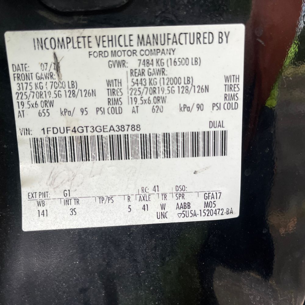2016 Ford F450SD XLT