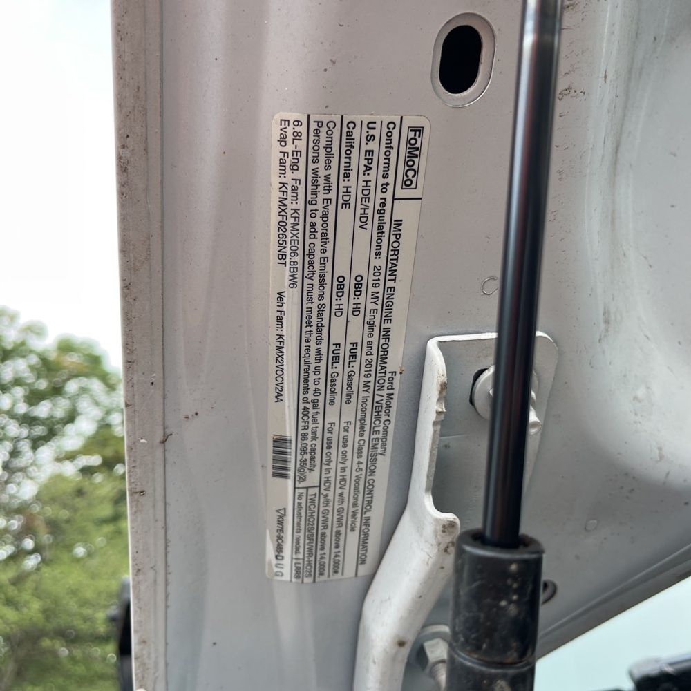 2019 Ford S/D C/C F450 XL