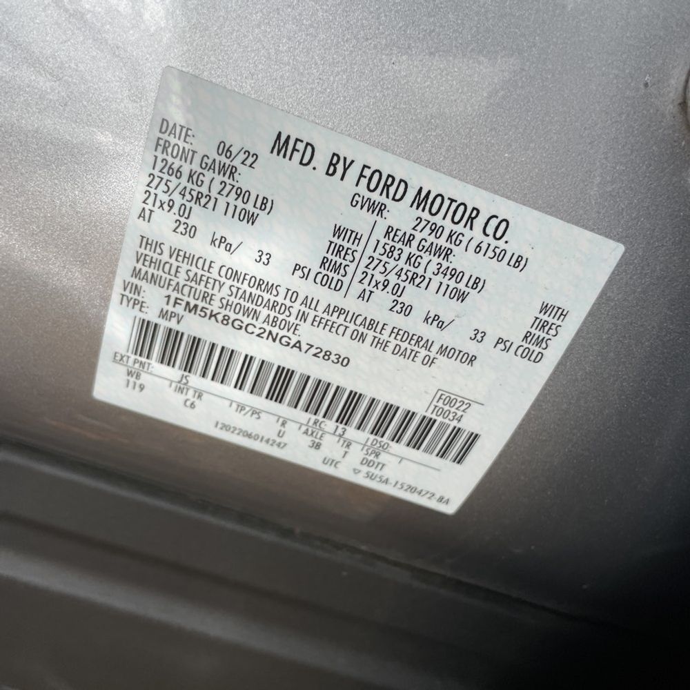 2022 Ford Explorer ST