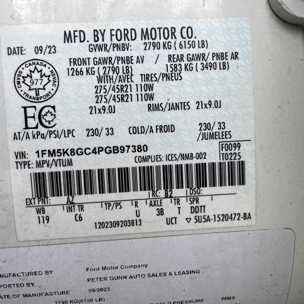 2023 Ford Explorer ST