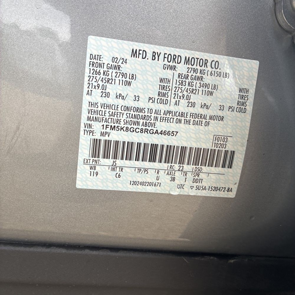 2024 Ford Explorer ST