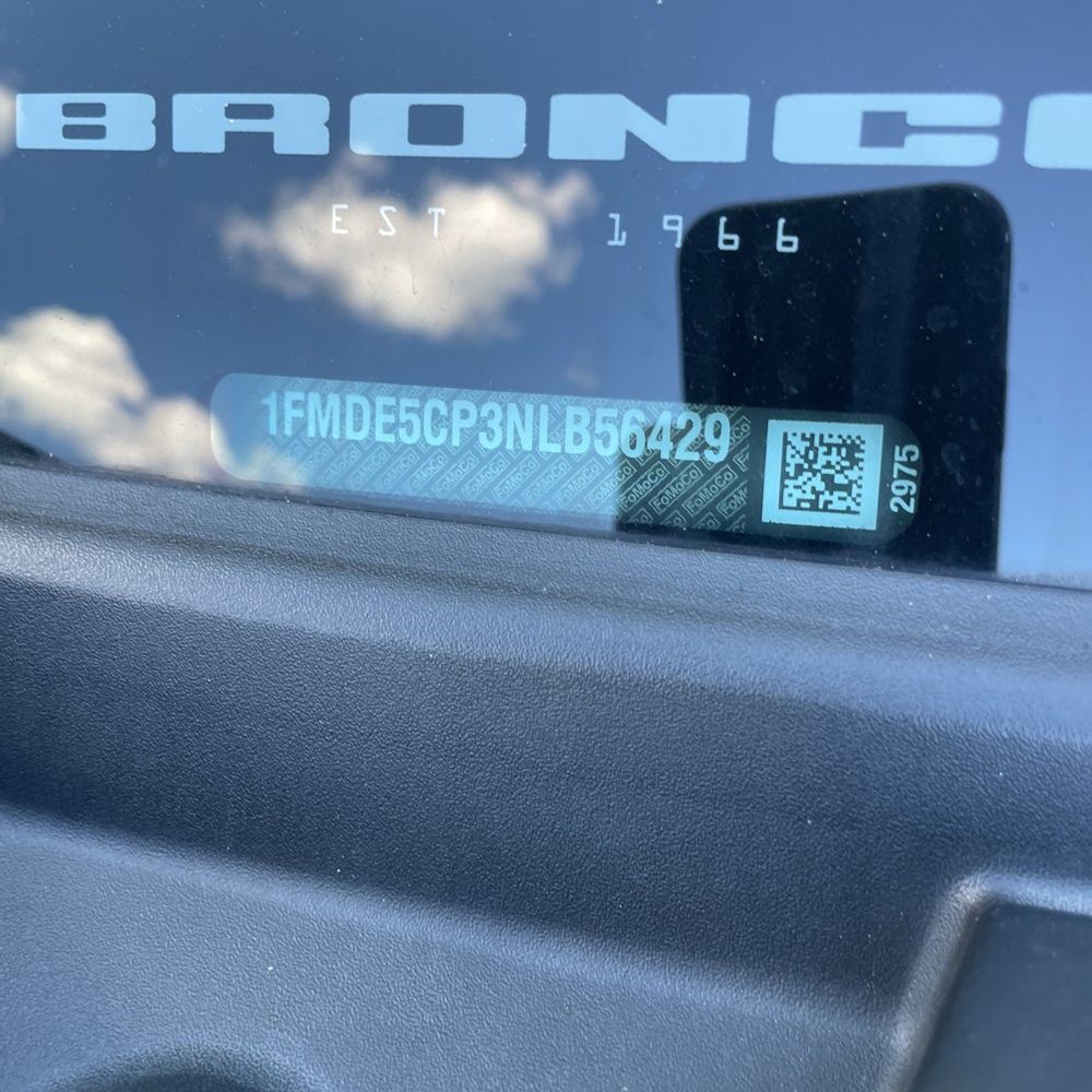2022 Ford Bronco Badlands Advanced