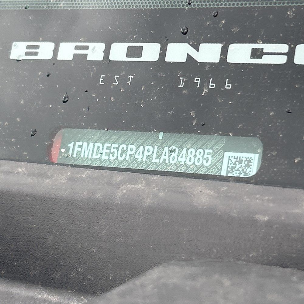 2023 Ford Bronco Wildtrak Advanced