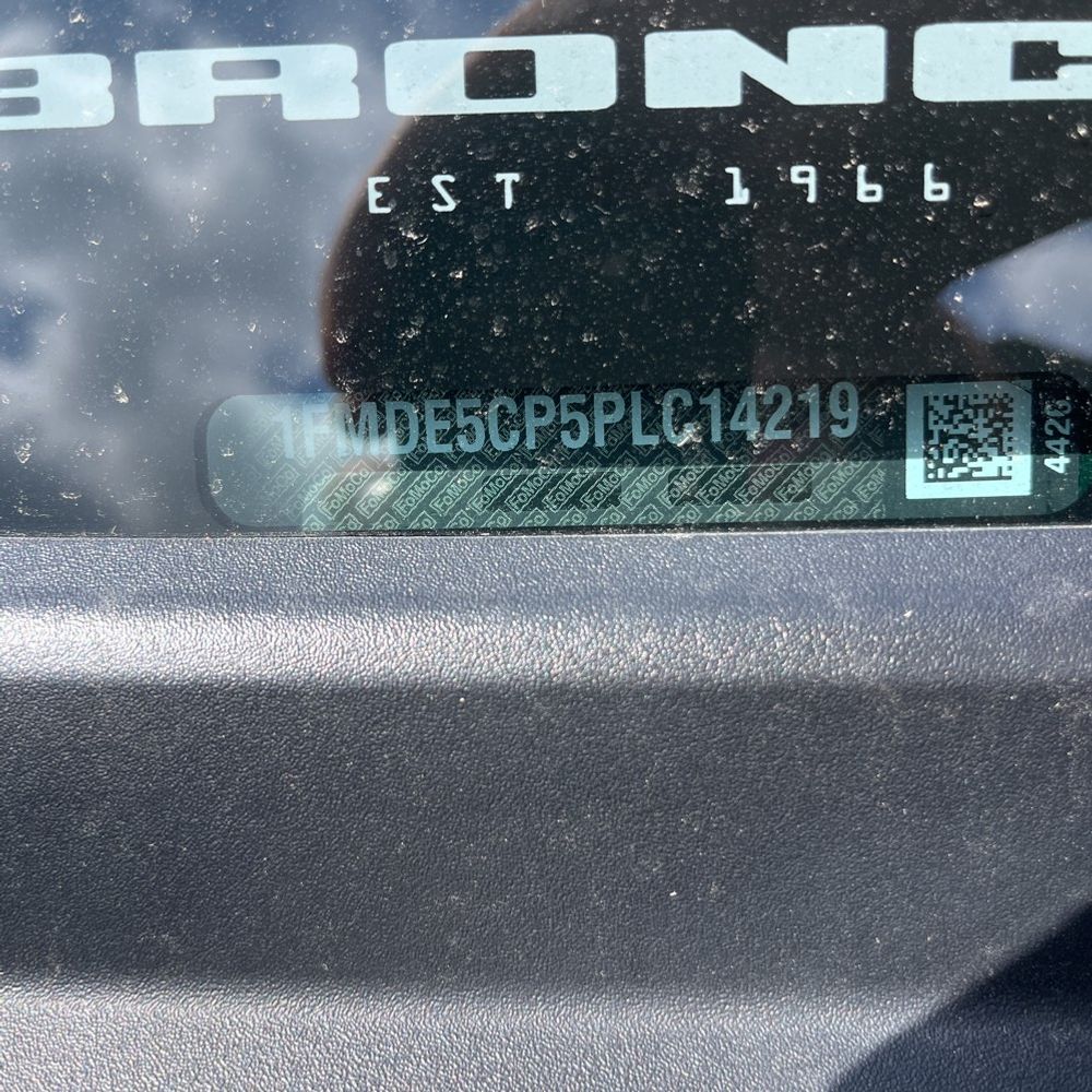 2023 Ford Bronco Badlands Advanced