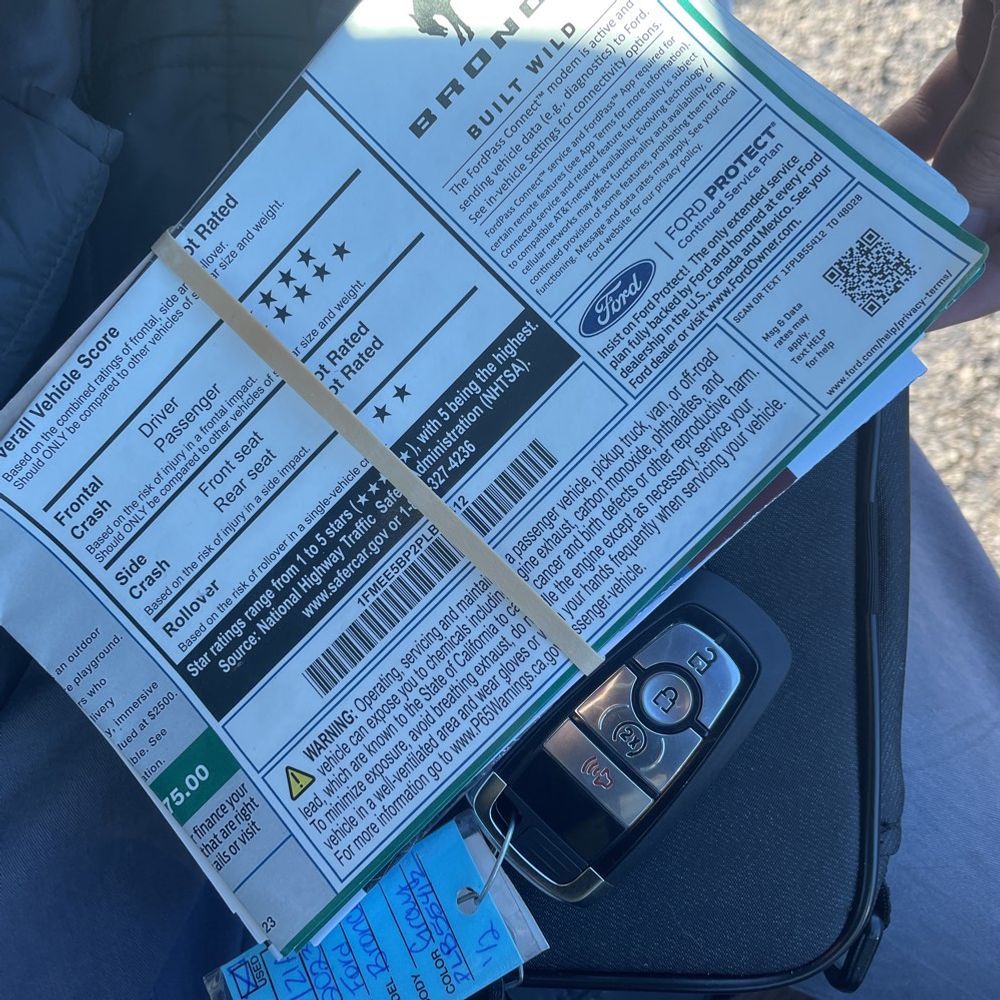 2023 Ford Bronco Outer Banks