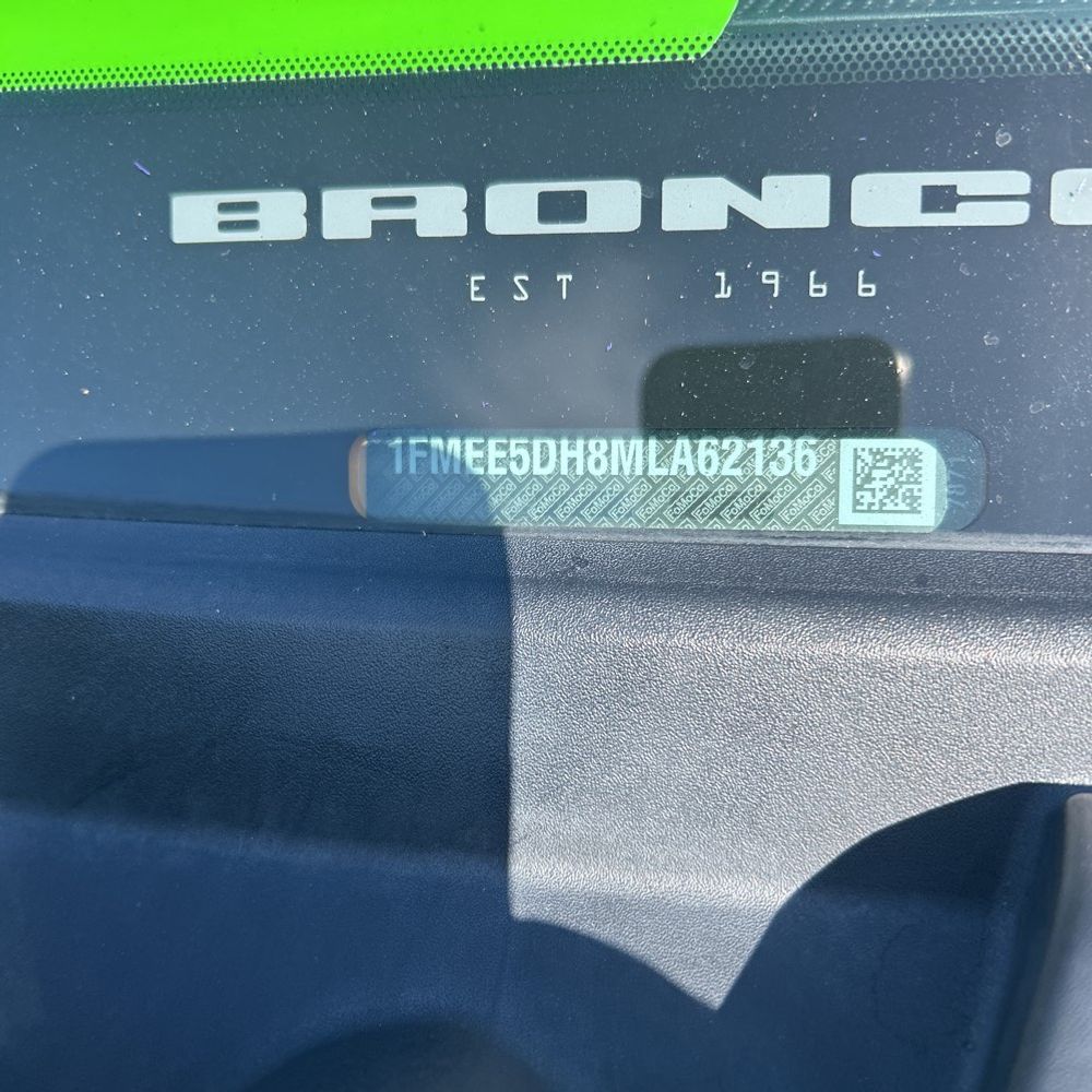 2021 Ford Bronco Badlands Advanced