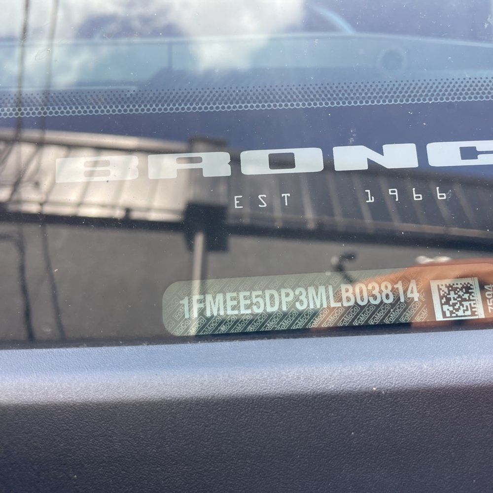 2021 Ford Bronco Badlands Advanced