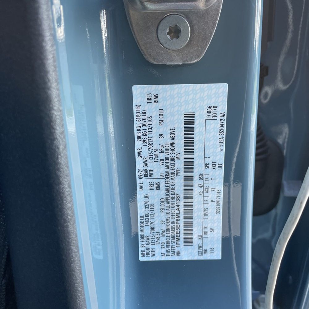 2021 Ford Bronco First Edition Advanced