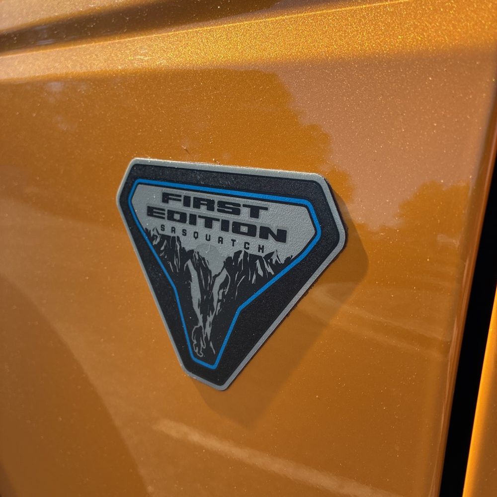 2021 Ford Bronco First Edition Advanced