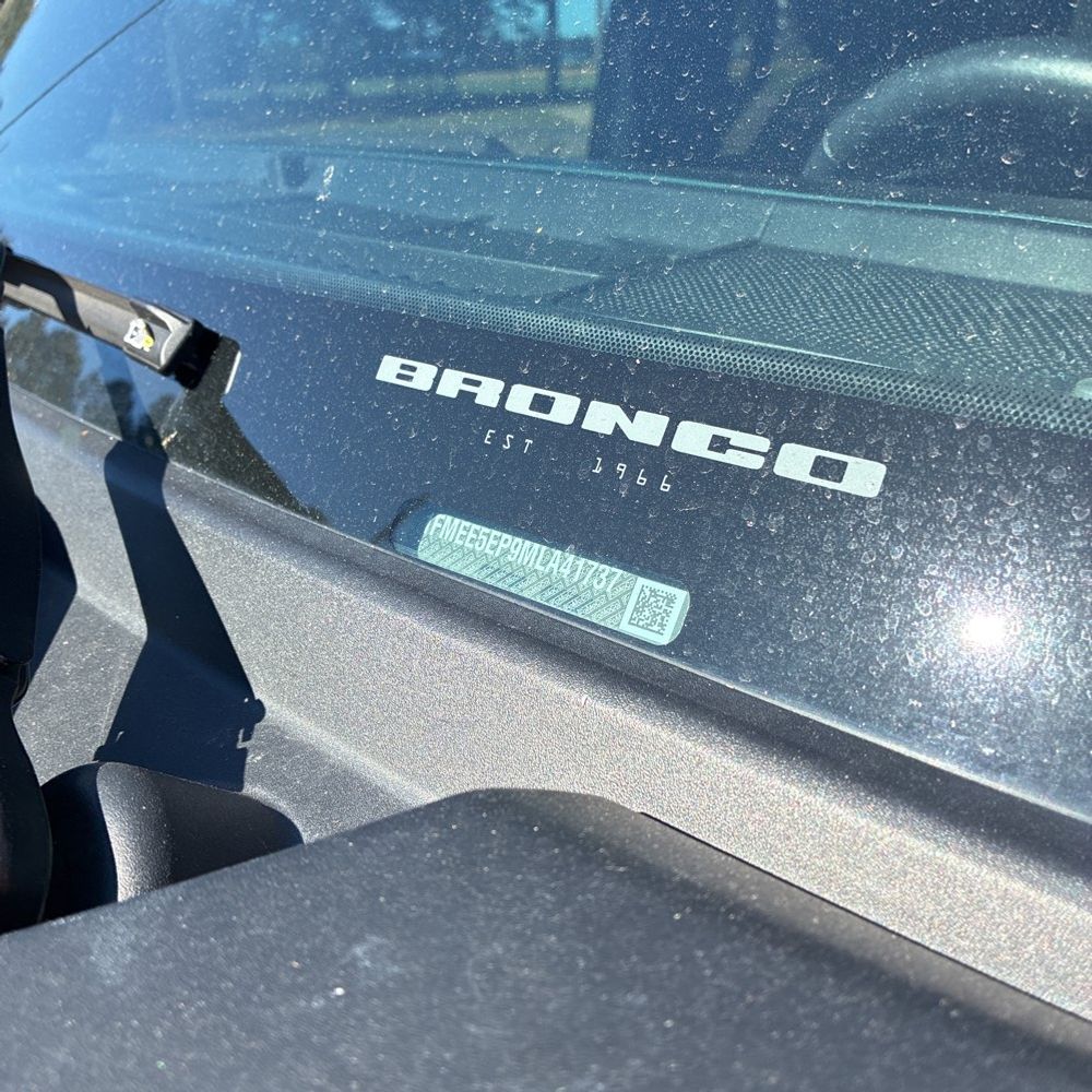 2021 Ford Bronco First Edition Advanced