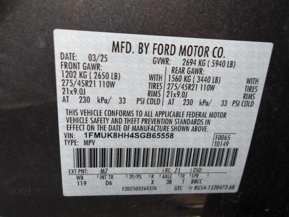 2025 Ford Explorer Platinum
